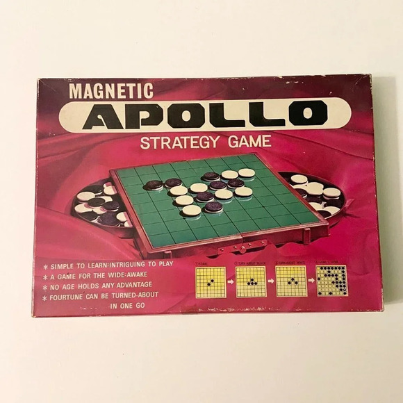 Vintage Magentic  Apollo Strategy Game Japan BJC International Travel Game - Picture 1 of 10